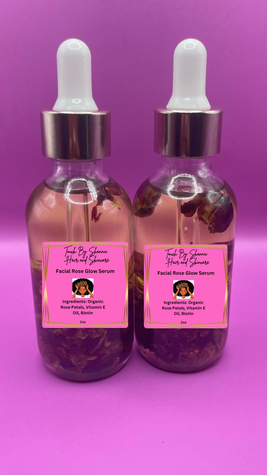 FACIAL ROSE GLOW SERUM