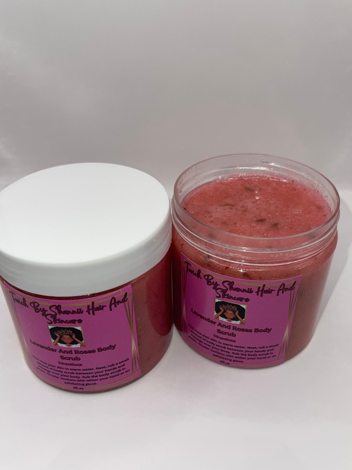 LAVENDER AND ROSES WHIPPED BODY SCRUB