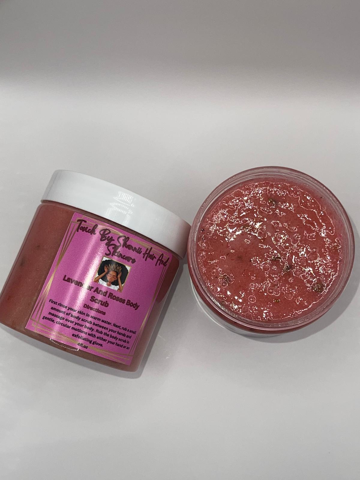 LAVENDER AND ROSES WHIPPED BODY SCRUB