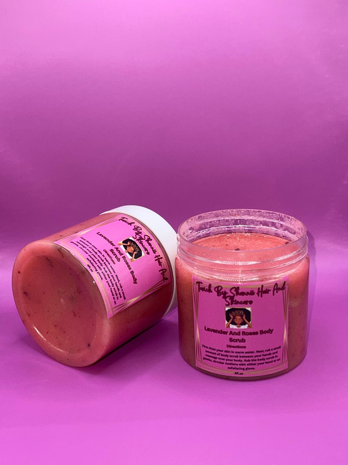 LAVENDER AND ROSES WHIPPED BODY SCRUB