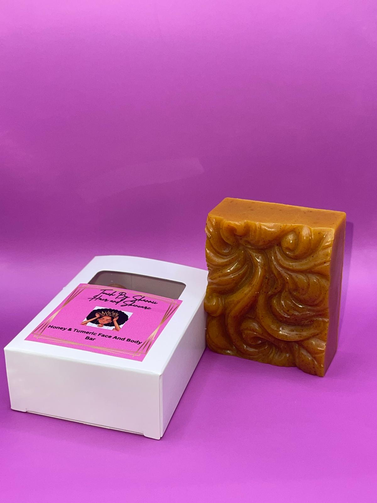 TURMERIC & HONEY FACE AND BODY BAR