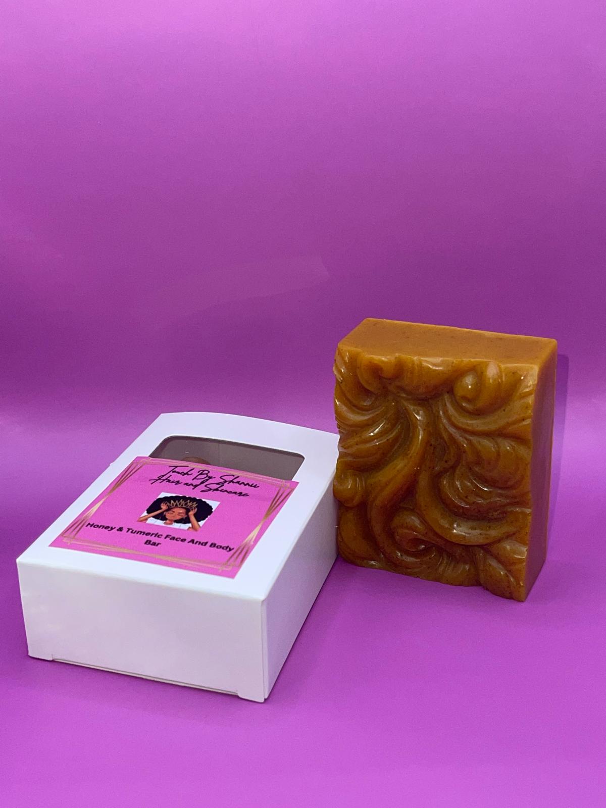 TURMERIC & HONEY FACE AND BODY BAR