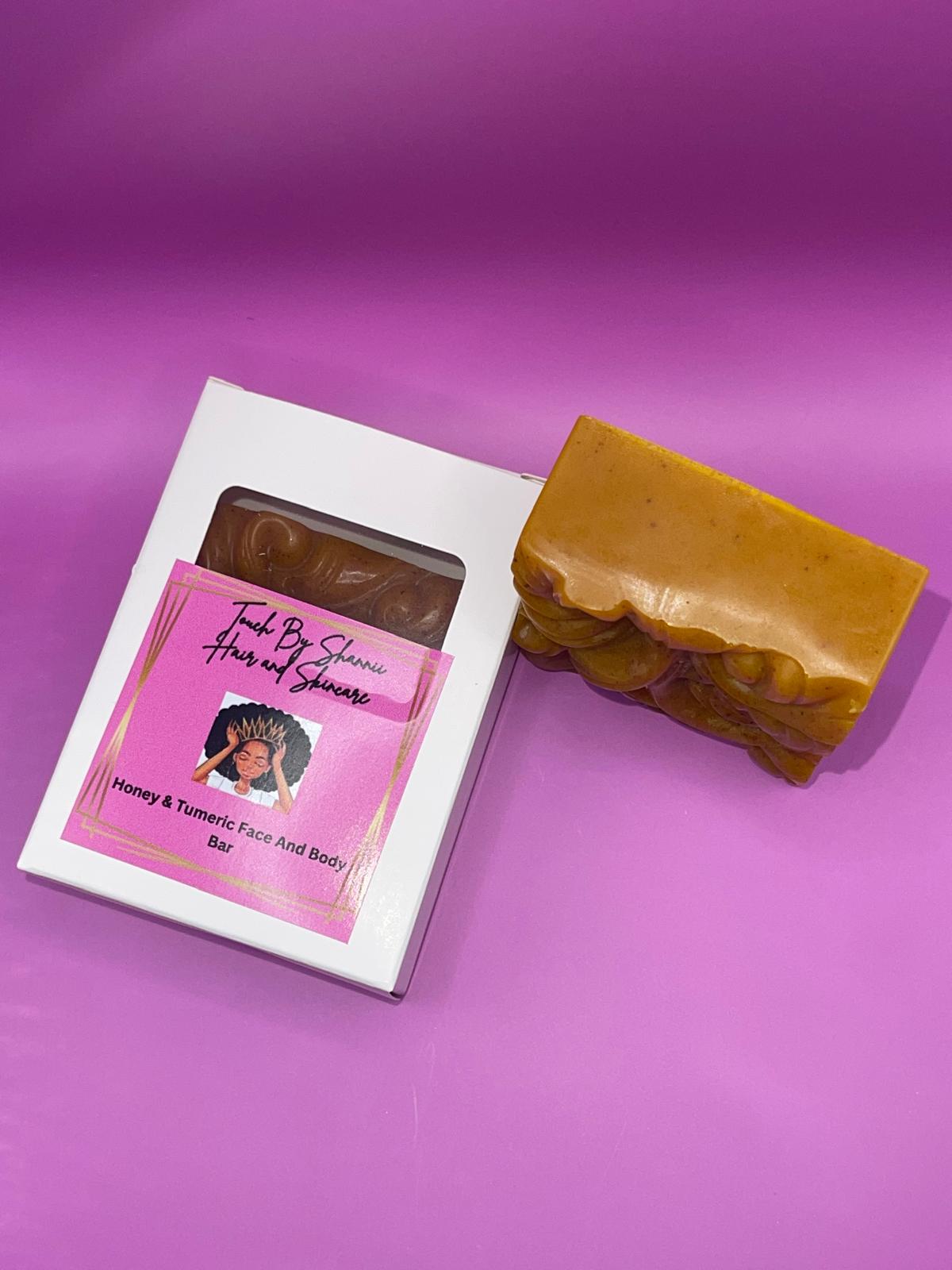 TURMERIC & HONEY FACE AND BODY BAR